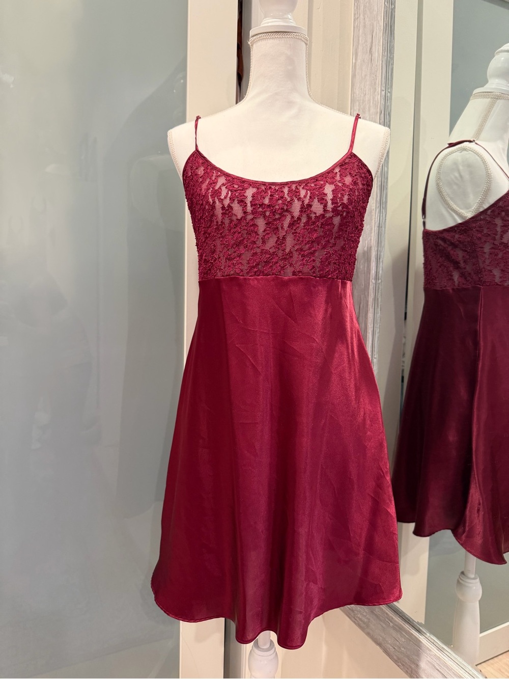 Rare Vintage Victoria Secret lace slip